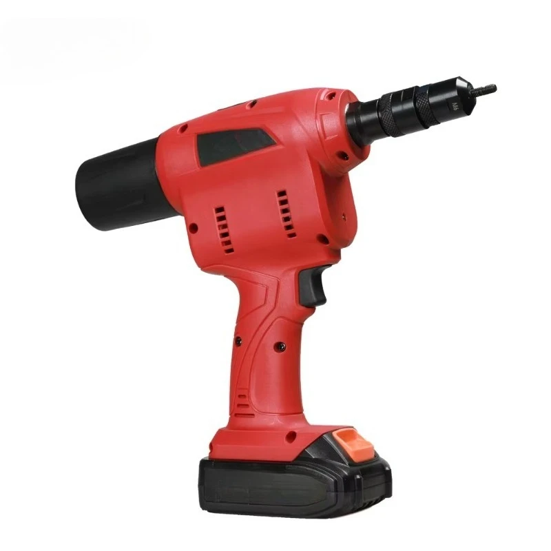 SWT E8000 Cordless Rivet Nut Li Ion Battery Rivnut Tool Electric Riveter for Industrial Assembly