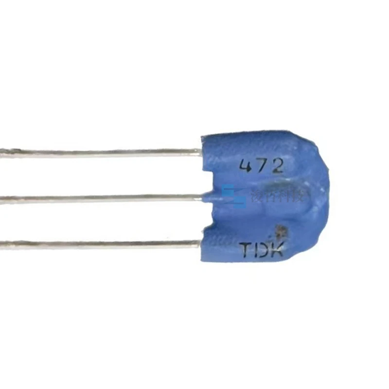 100pcs/ ZJSR5101-472TA 50V 4700pF 5A ± 20 60MHz 3 Terminal Feedthrough Capacitance Filter