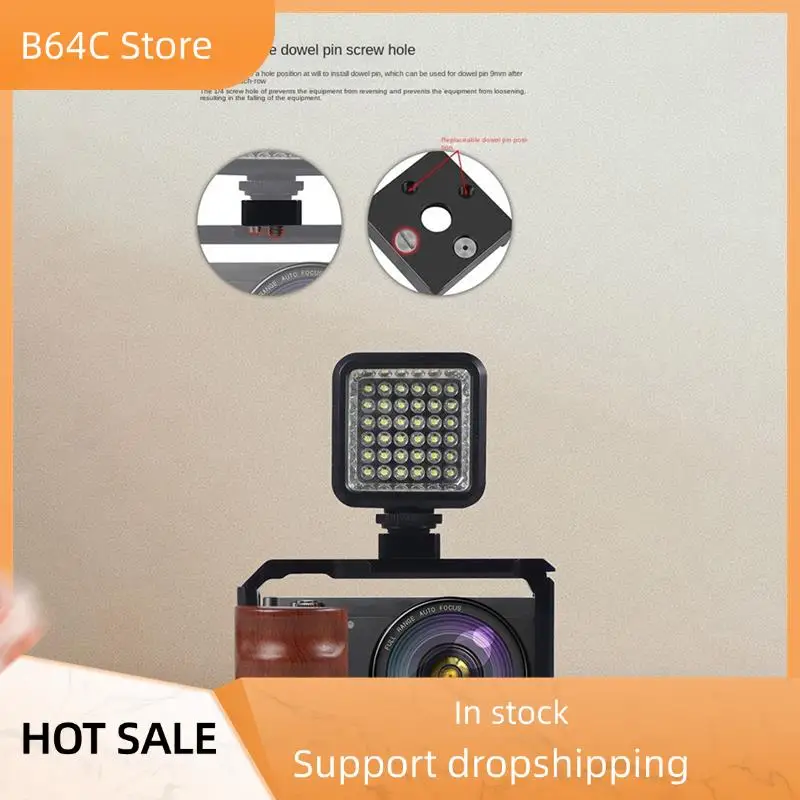 

B64C 3X Hot Shoe Adapter 1/4 Screw Safety 360 Rotatable For DSLR Camera Rig Mic Monitor Flash Light Cold Shoe Mount,Type A