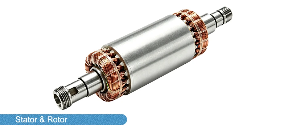 G-PENNY 1,5 kW ER16 wassergekühlte CNC-Spindel 65 mm 4 Stück 7er-Serienlager Wasserkühlungsmotor für Holz- und Aluminium-Gravierfräse – Detail 5