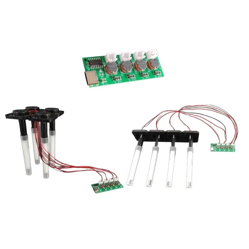 Nebulizer Atomization Control Board Unswitched Four Head Humidifier Module