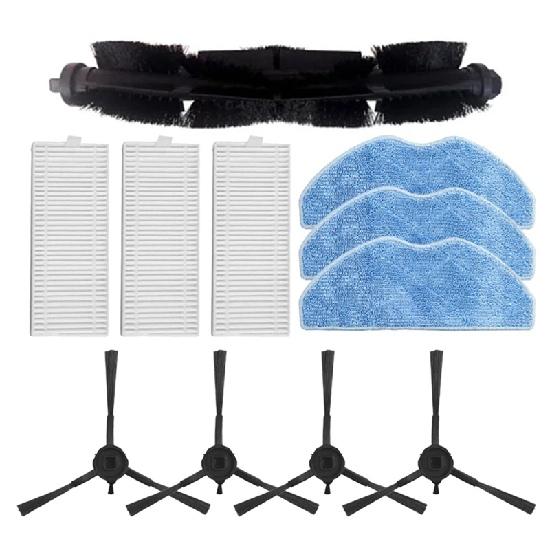 

AA51 For 360 S8/S8 Plus Robot Vacuum Cleaner Replacement Parts Accessories Main Side Brush Hepa Filter Mop Cloth