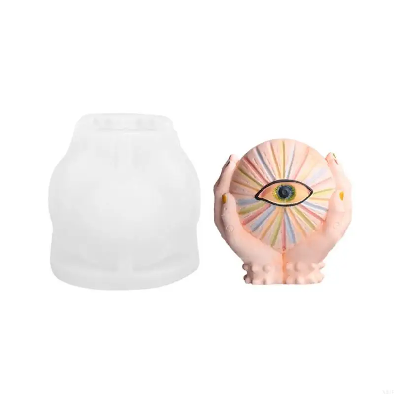 

N2UE Silicone Mold for Creating Hands and Eyes Shaped Handmade Wedding Decoration Mould Handmade Tool