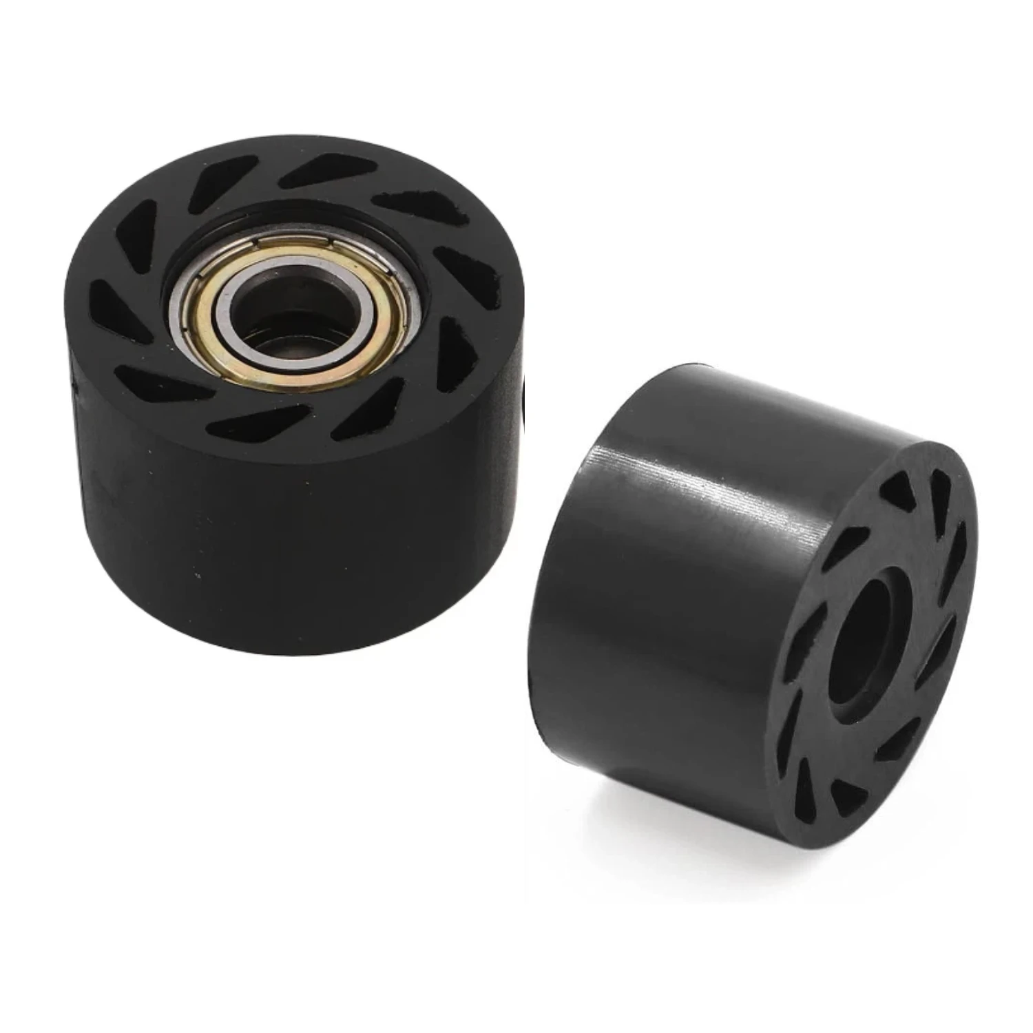 8mm/10mm Motorcycle Chain Tensioner Guide Wheel High Strength Roller Compatible for Honda CRF Kayo T2 T4 T4L Dirt Pit Bikes ATVs
