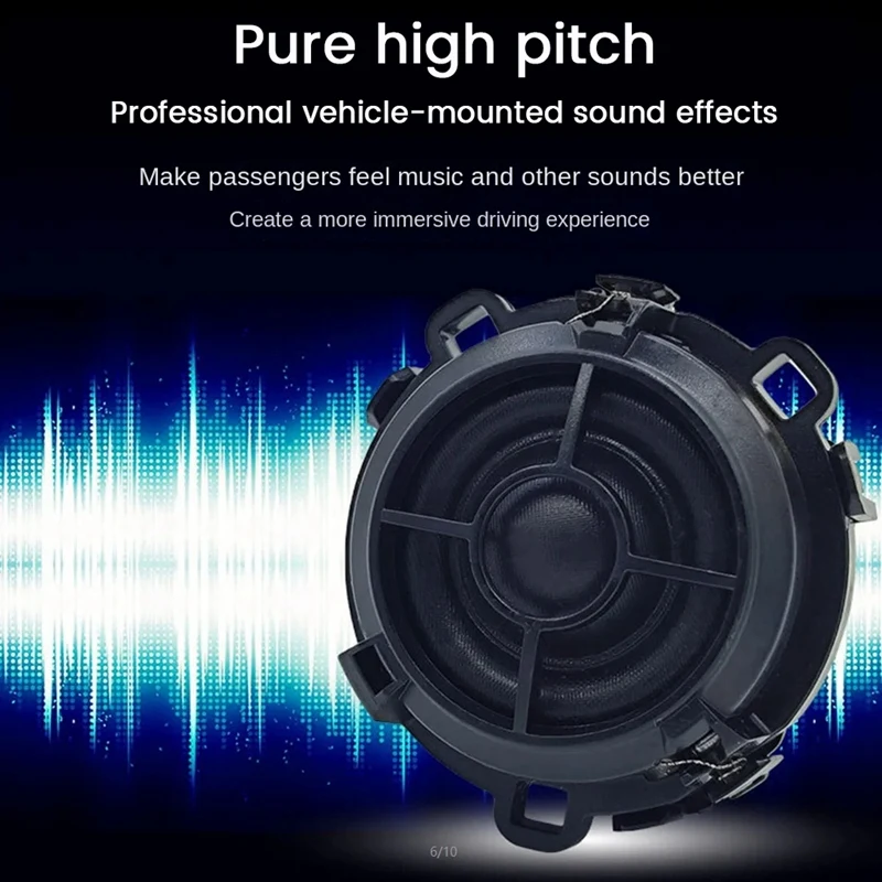 2pcs Auto lautsprecher Hochtöner 100w 4Ω 2k-22khz für Volkswagen Sagitar Golf Golf Sport van DIY Upgrade Lautsprecher einfach zu bedienen