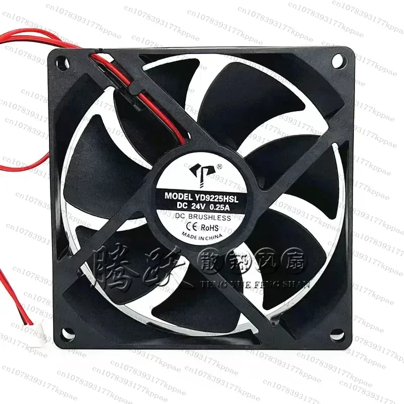 1PCS for Yida YD9225HSL 9025 24V 0.25A 9CM Large Air Volume Electric Welding Machine Inverter Cooling Fan