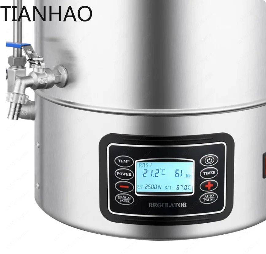 Home Brewing Machine for Craft Beer Making Saccharification Fermentation Tank Small DIY Beer Brewer Homebrew Equipment