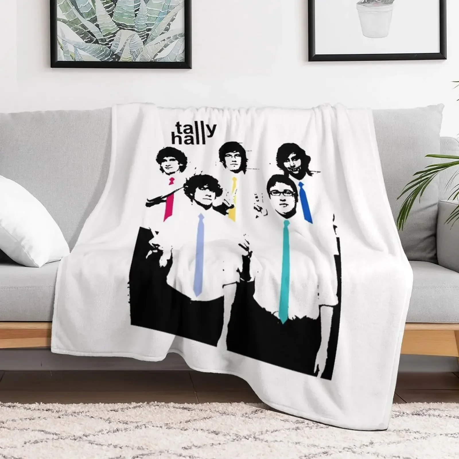 Tally Hall Shirt Throw Blanket Kid'S decorative Warm Blankets