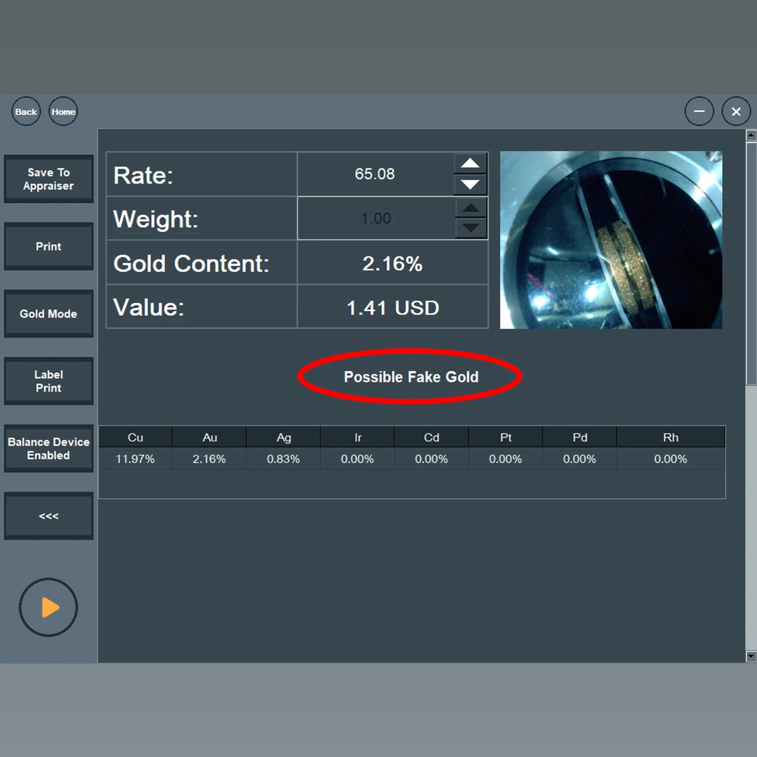 Penguji Logam Mulia Mesin Mode Emas Multi-mode Penguji Logam Mulia