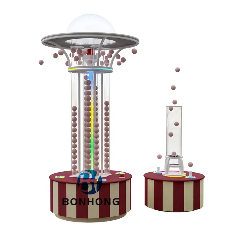 Bonhong Top Quality Sensory Ball Fountain Ball Pool Play Machine Ball Spray Game for Kids Indoor Playground