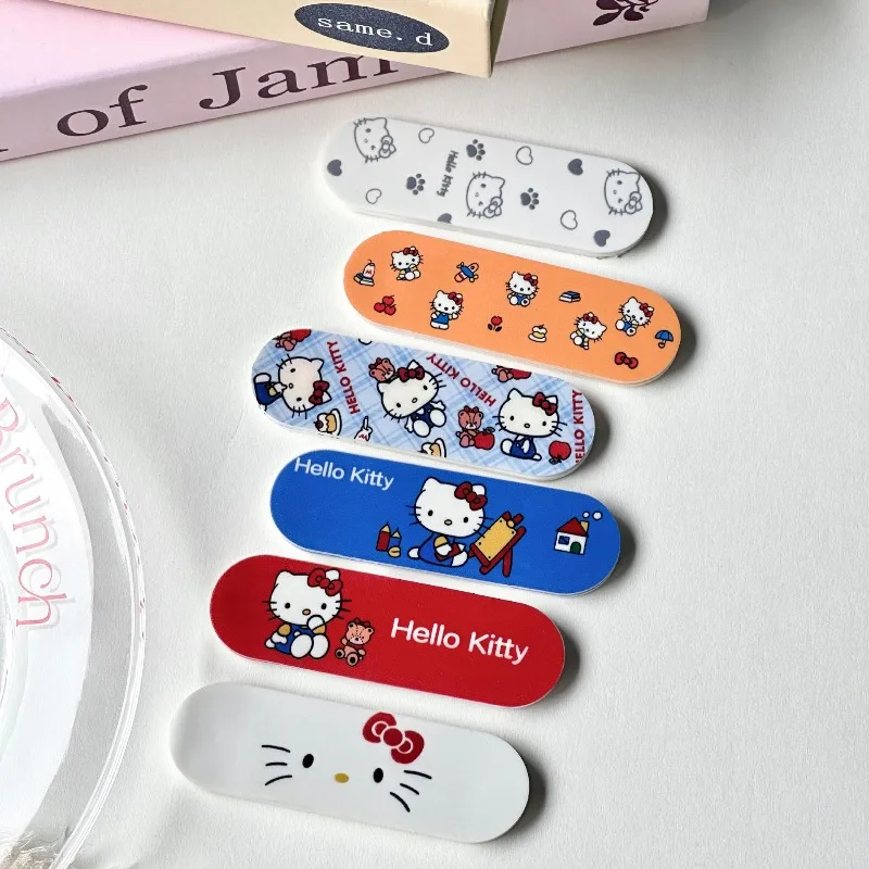 

Hello Kitty Stand Cute Cartoon Versatile Band Aids Push Pull Stand Desktop Accessories Women Supplies Student Gifts Wholesale