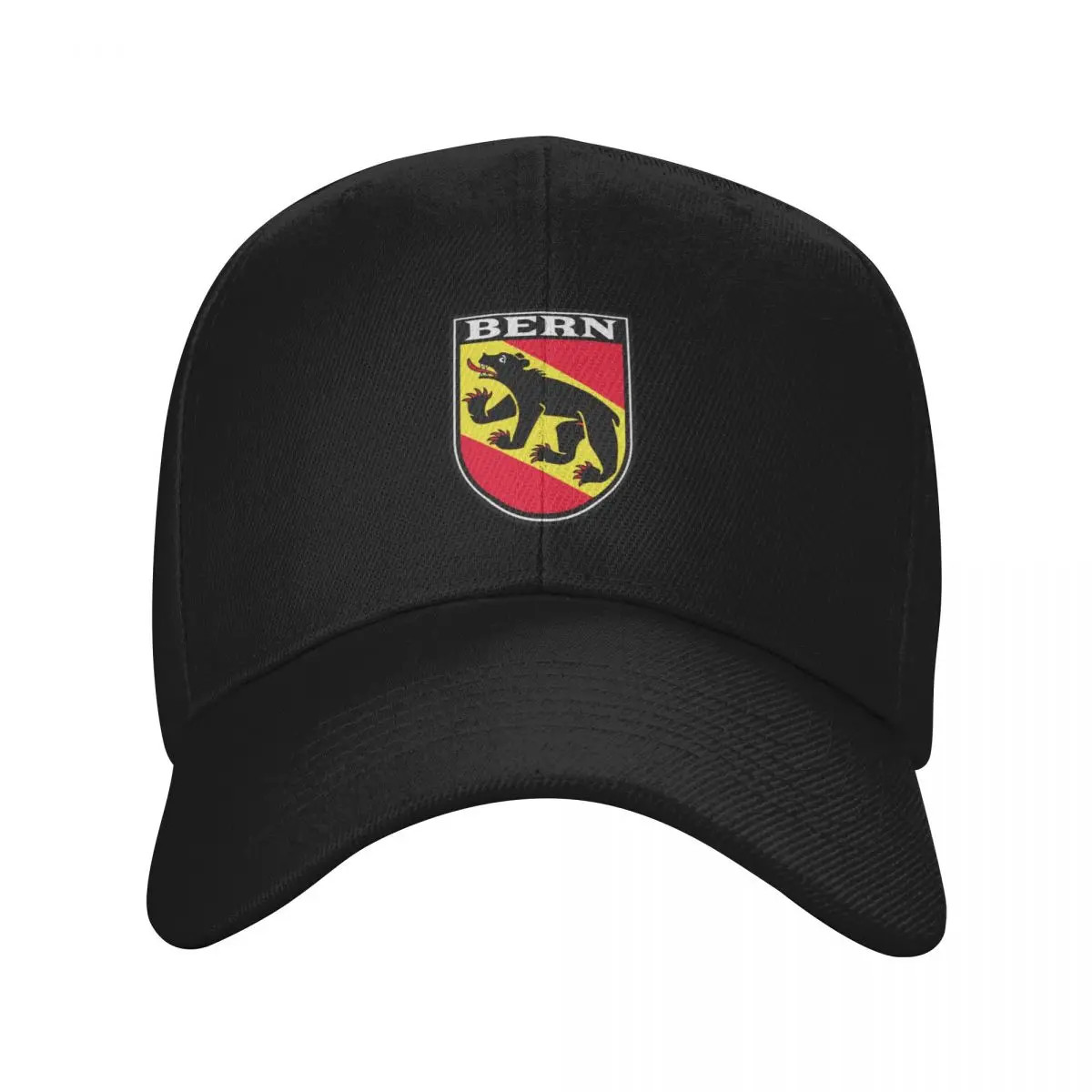 

Canton of Bern Coat of Arms - Switzerland Badge Baseball Cap hard hat Snapback Cap hats for men Military Cap Man For Girls Men's