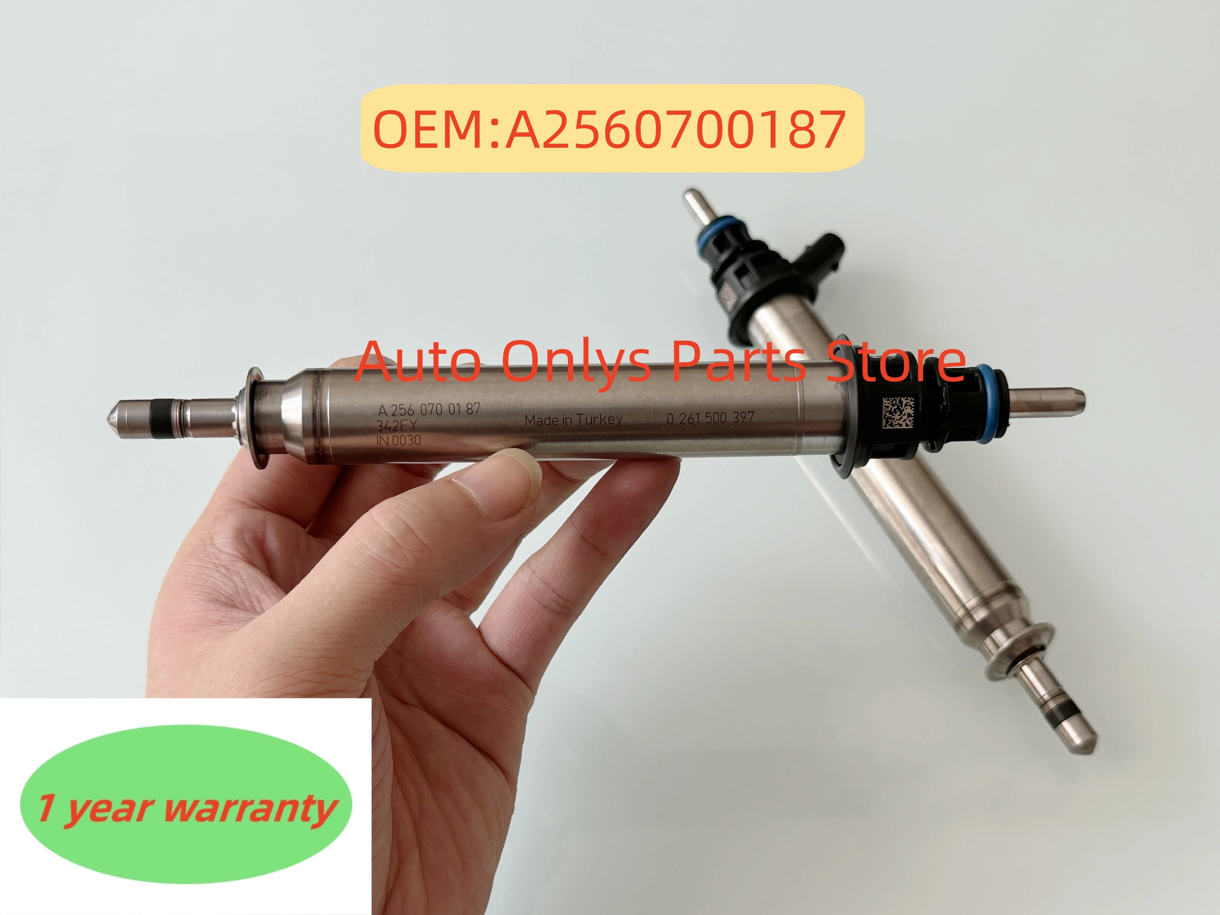 

1pc Fuel Injector Nozzle A2560700187 For Mercedes Benz C350 C300 E350 W247 B220 M260 0261500397 11173045 Remanufacturing