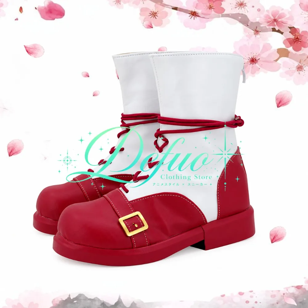 Ensemble Stars Esupuri Christmas Event Cosplay Shoes Custom Made for Holiday Idol Stage Show Anime Convention and Photography