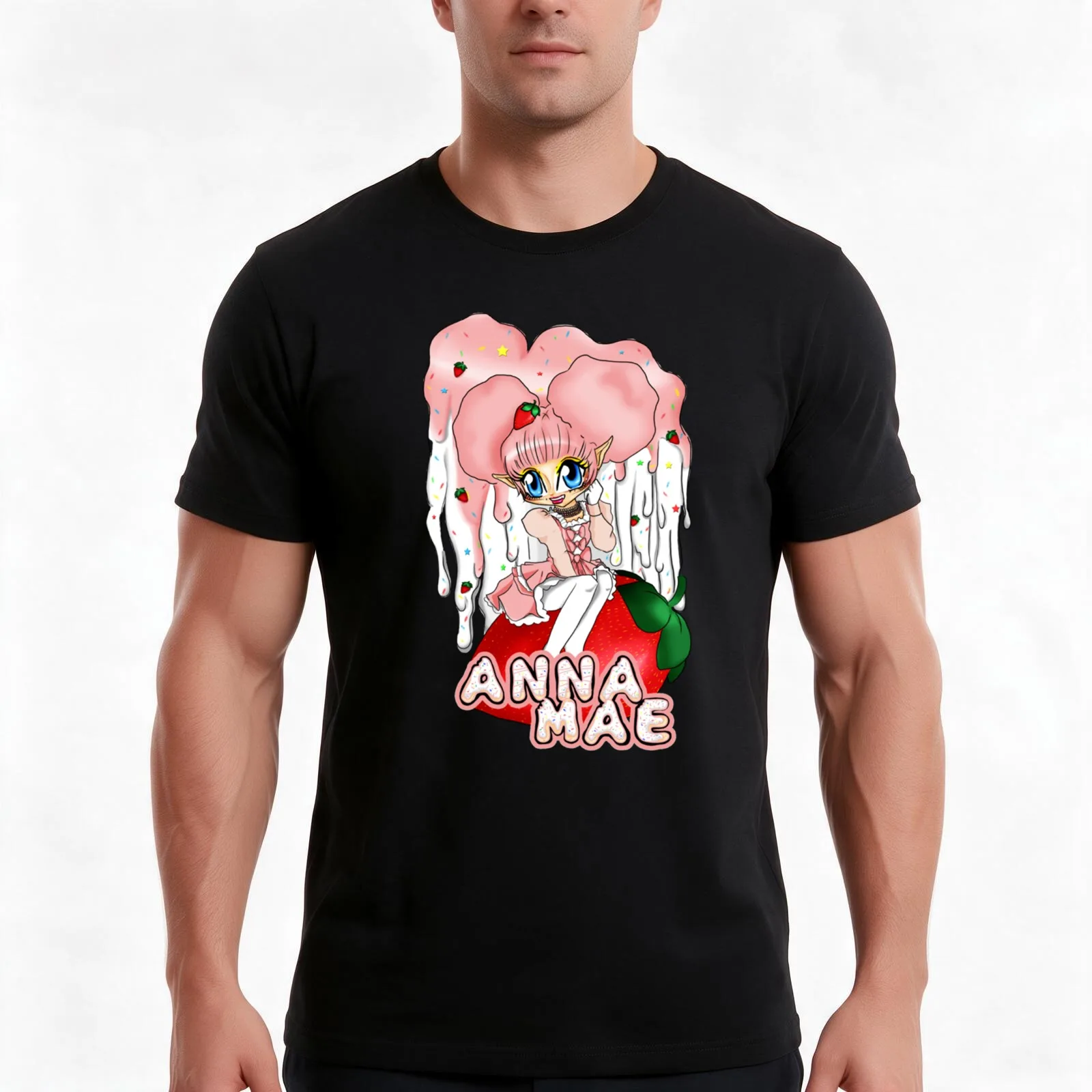 Drag Queen Merch Anna Mae T-Shirt Summer Casual Cotton Tee Oversized Streetwear Tops Vintage Graphic Print Unisex Men Women