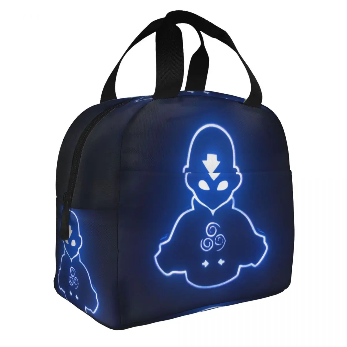 Last Airbender Avatar Lunch Box Leakproof Warm Cooler Thermal Food Insulated Lunch Bag for Women Kids School Reusable Tote Bags