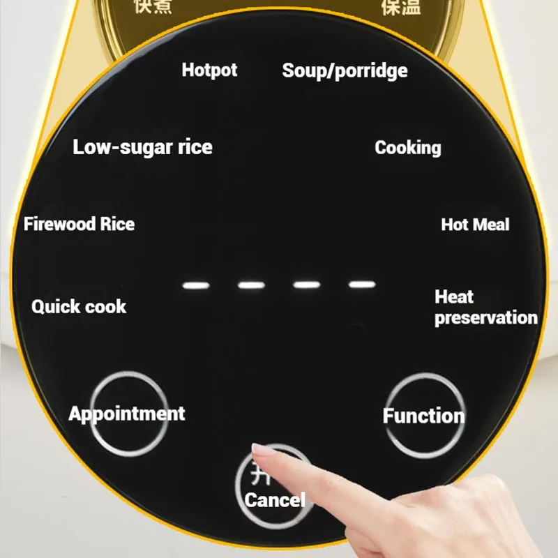 2025 جديد 110 فولت-220 فولت وعاء طبخ أرز صغير 2 إلى 3 أشخاص صغير علوي تبخير وجزء سفلي جهاز طبخ الأرز 1-2 أشخاص