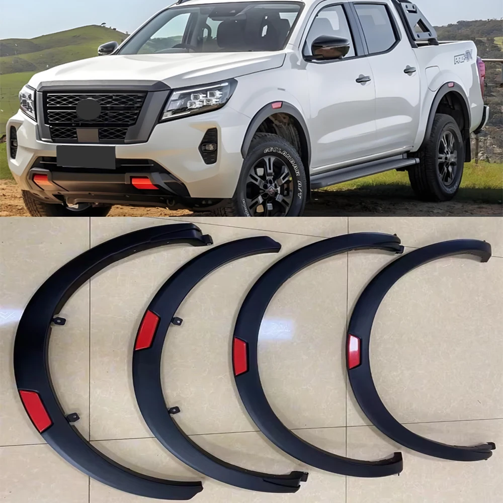 

Auto Fender Flares Fit For Navara NP300 D23 2021 2022 2023 3" Fender Plate Cover Exterior Auto Accessories Car Parts