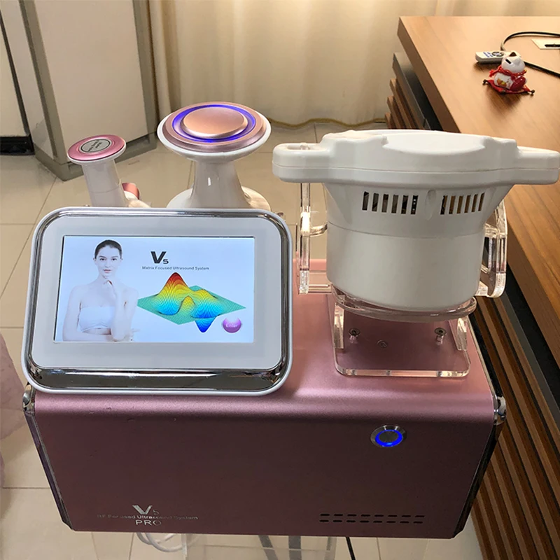 فراغ التجويف برو V5 لجميع الجسم الجلد تشديد الطرفية مكافحة السيلوليت تدليك الدهون آلة تخفيض السيلوليت