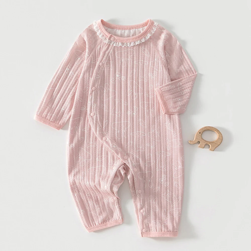 Baby Girl Clothing Summer Lightweight Long Sleeve Baby Rompers For Boys Air Conditioning Infant Jumpsuit New Arrival