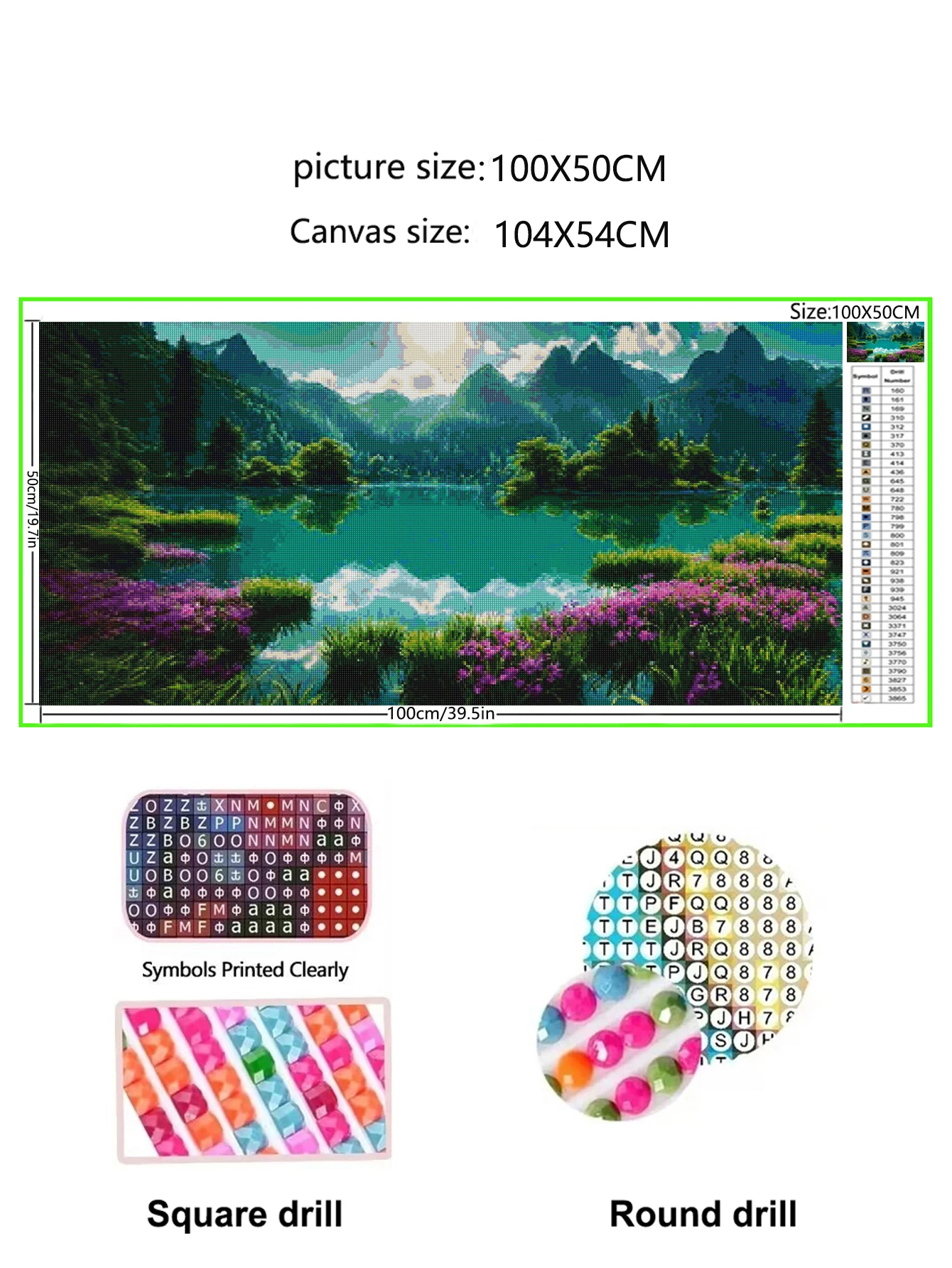 Jewelry Cross Stitch Sunrise Mountain Stream Landscape Large Mosaic Flower Tree Full Square/Round Diy Diamond Painting New 2025