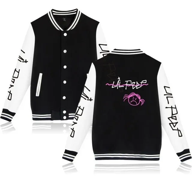 Sudadera con capucha de Lil Peep Love Lil.peep para hombre y mujer, Jersey, Sudaderas, chaqueta de béisbol Cry Baby, novedad