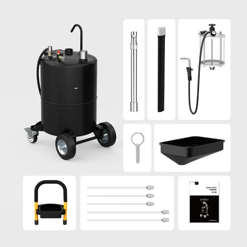 1pcs OD720 70-Liter Oil Extractor 12V Electric Liquid Extractor for Automotive Pump Drain Tanks