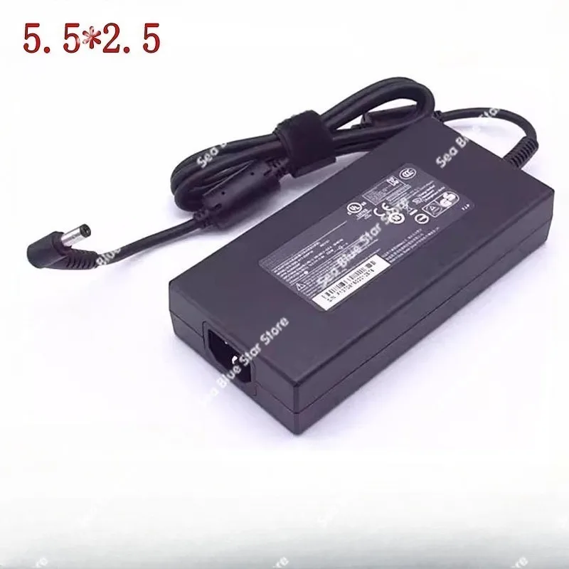 19V10.5A 5.5 * 2.5 Interface 200W Notebook Charger, Power Adapter, Suitable for Qunguang MSI Shenzhou Computer