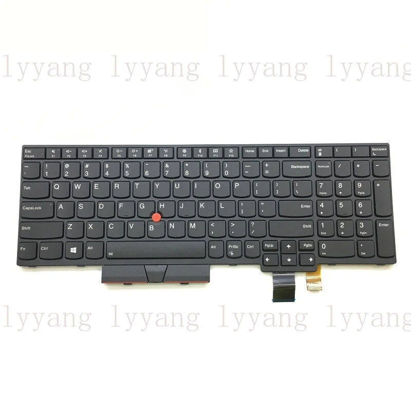 

f 01ER582 FOR Lenovo Thinkpad T570 P51S T580 Laptop US English Backlit Keyboard