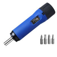0.6Nm 1.2Nm 3Nm 6Nm Torque Screwdriver Set 1/4-Inch Drive 4 Bits Included with box Screw Tightening Torque Driver Set
