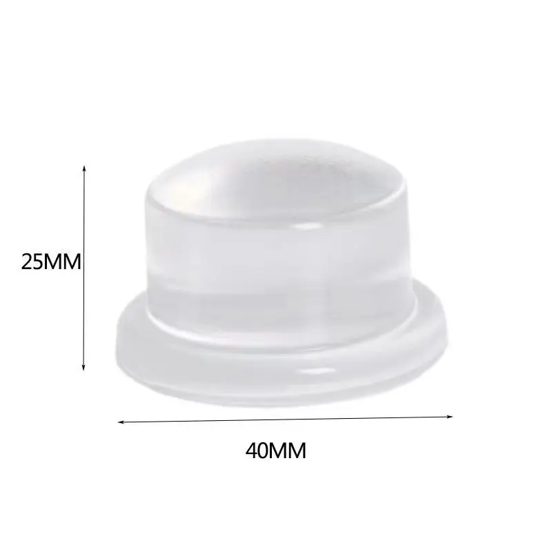 Transparent Silicone Door Stopper No Drill Anti Bump Pad for Office Home Safety Protection Dodgers Door Stop Home Improvement