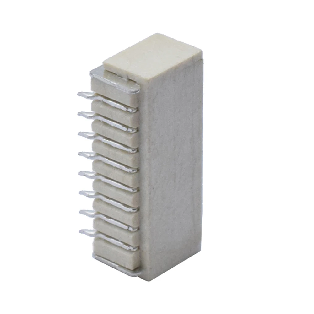 Connector 1.0mm pitch vertical patch pin holder connector Multi-specification single row heat resistant terminal stock SH