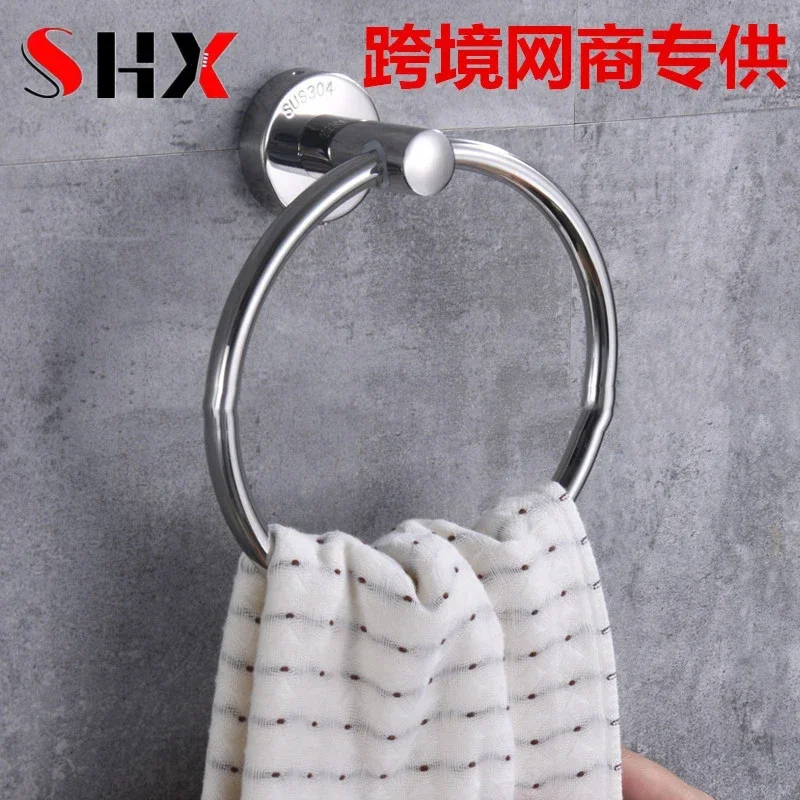 1pcs Bathroom Accessories Wall Mounted Towel Rack Space Aluminum Shower Room Holder Towel Hanger 20-60CM Multilayer Towel Bar