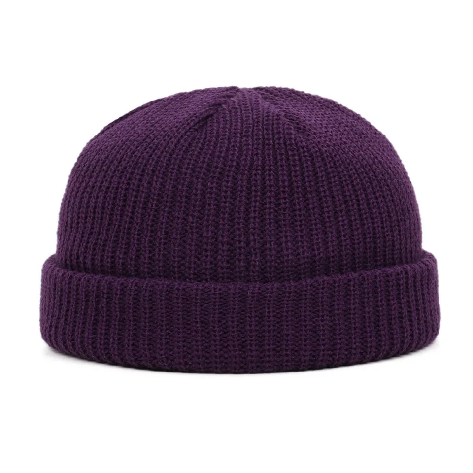 Skullies & Beanies Winter Warm Short Thread Casual Knitted Hat Comfortable Headwear for Adult Men Women, image 11