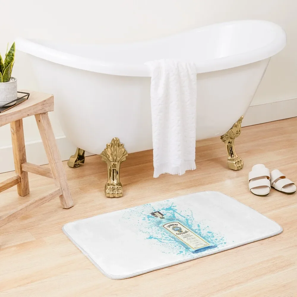 

Bombay Sapphire Gin Bath Mat Bathroom Items Carpets For Bathrooms DoorFor The Door Rugs Baths Mat