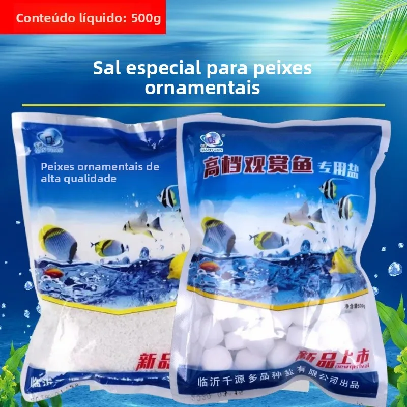 純天然海塩ミネラル粒子ボール水槽用塩水質軟化剤殺菌剤