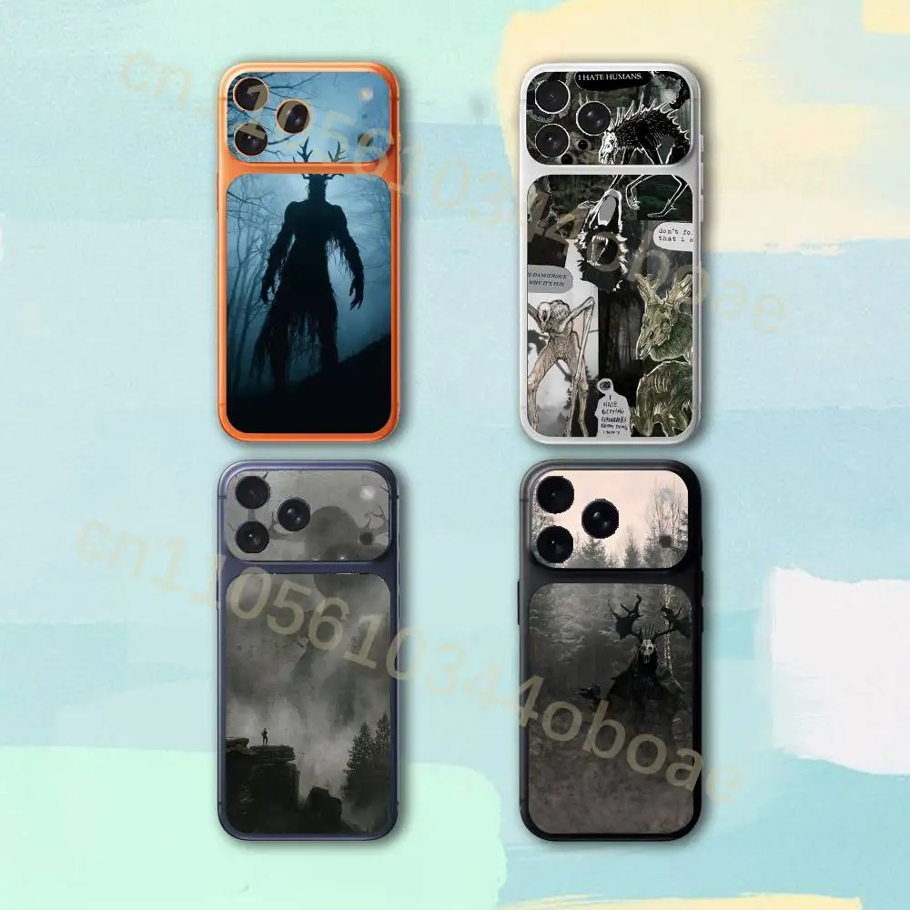 

Urban Legend Wendigo For iPhone 17pro,17pro max Carmere and Back Cover Decal Wrap Skin Colorful Rear Protective Sticker Film