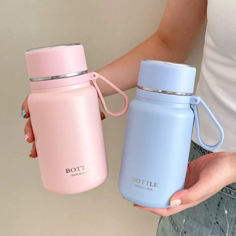 650ml/850ml Fashion Stainless Steel 316 Thermal Flask Portable Long Term Insulation Coffee Tea Thermal Bottle Travel Tumbler