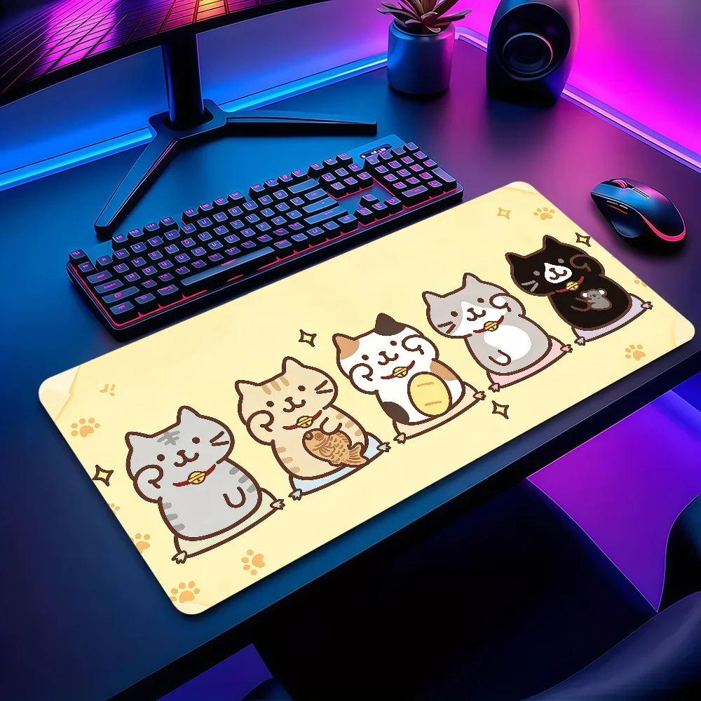 แผ่นรองเมาส์ลายแมวน่ารักฟูกุ น - Keyboard Mouse Bundle Gaming บทวิจารณ์และราคา