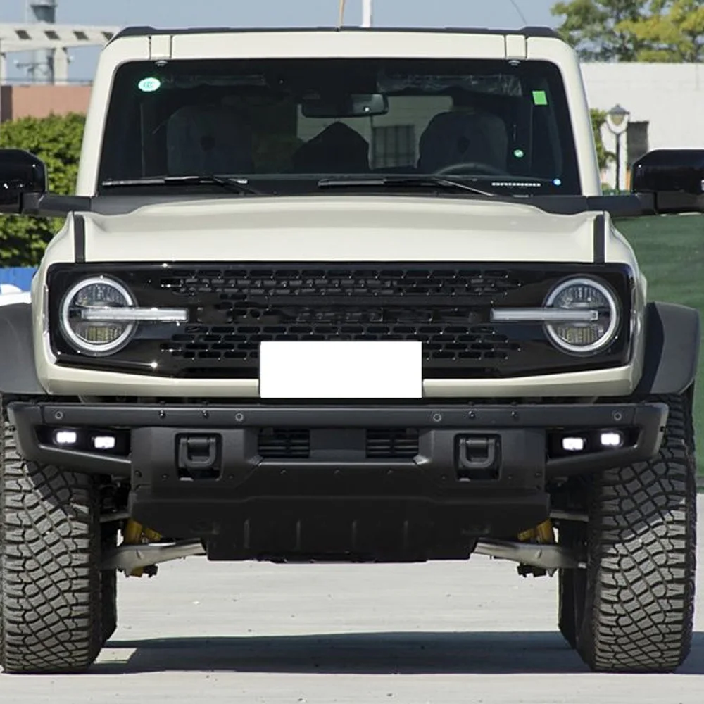 

Для Ford Bronco 2021-2024 автомобильные дневные ходовые огни в сборе, обновленный эффект запуска, авто светодиодные дневные ходовые огни, аксессуары