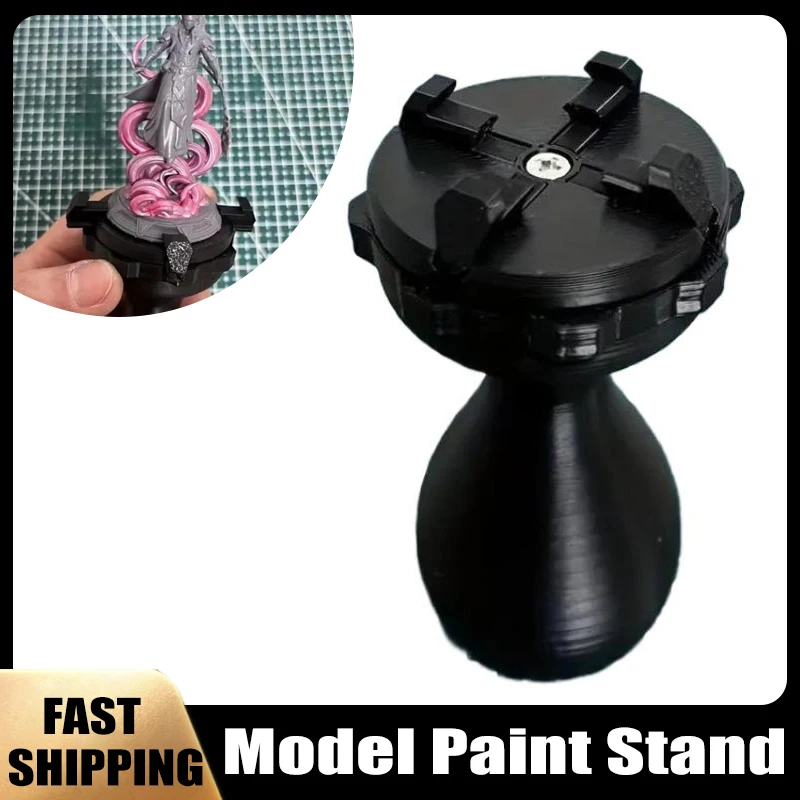 Miniature Painting Holder Stabilizer Handheld Painted Fixed Table Holder 3D Printed Model Paint Stand for Professional & Amateur