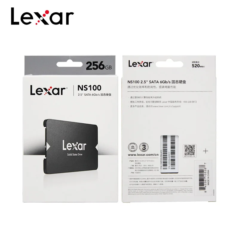 LEXAR NS100 SSD SATA 3.0 TLC Inch2.5 Solid State Disk Read up to