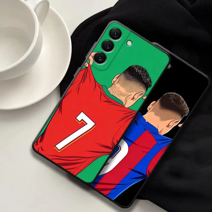 Football Numbers Case for Samsung Galaxy A06 A37 A05 A25 A16 A57 A15 A23 A73 A51 Phone Cover A53 A50 A36 A55 A41 A70 A12 A17 A52