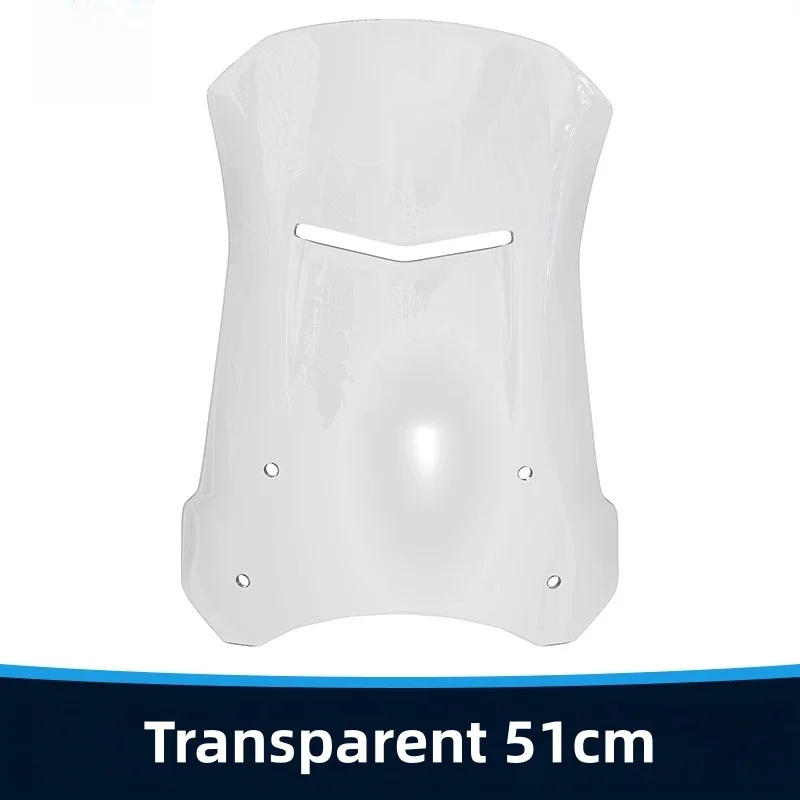 For Triumph Scrambler 1200 XE, windshield modification, heightening, rain shield, and chest protector accessories.