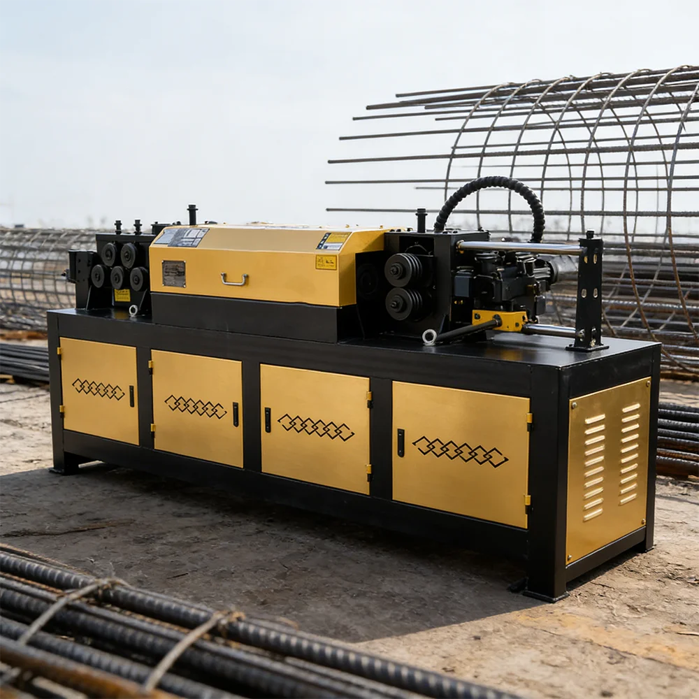 Heavy Duty High Precision Rebar Cutter with Rice Wheel Technology and Microcomputer Display