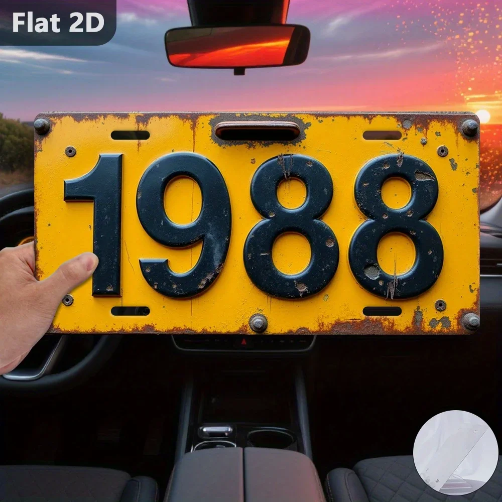 2D Flat, 1pc, Only for Decoration Decoration, Outdoor Signs & Wall Decor (12