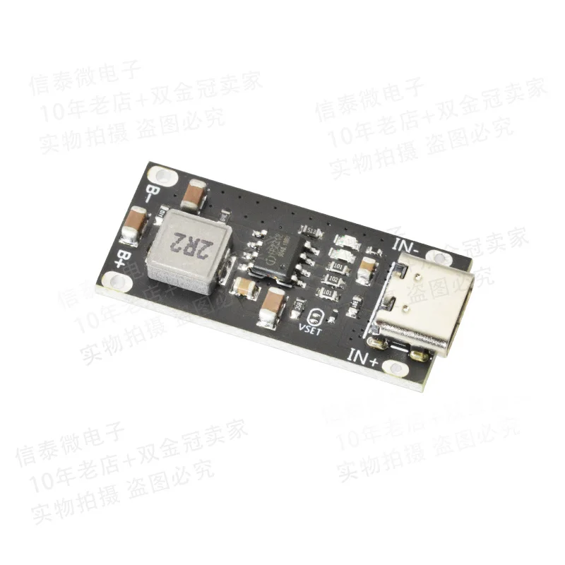 H 3A high current polymer ternary lithium battery charging board 5V to 4.2V/4.35V supports Type-C input