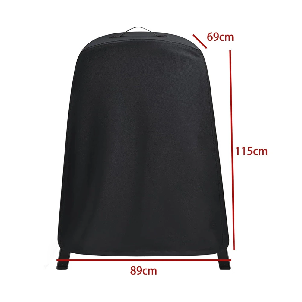 في الهواء الطلق جولة شواء غطاء الشواية 210D الطقس مقاومة الغبار واقية غطاء فرن البيتزا 89*69*115 سنتيمتر فرن خارجي اكسسوارات جديد