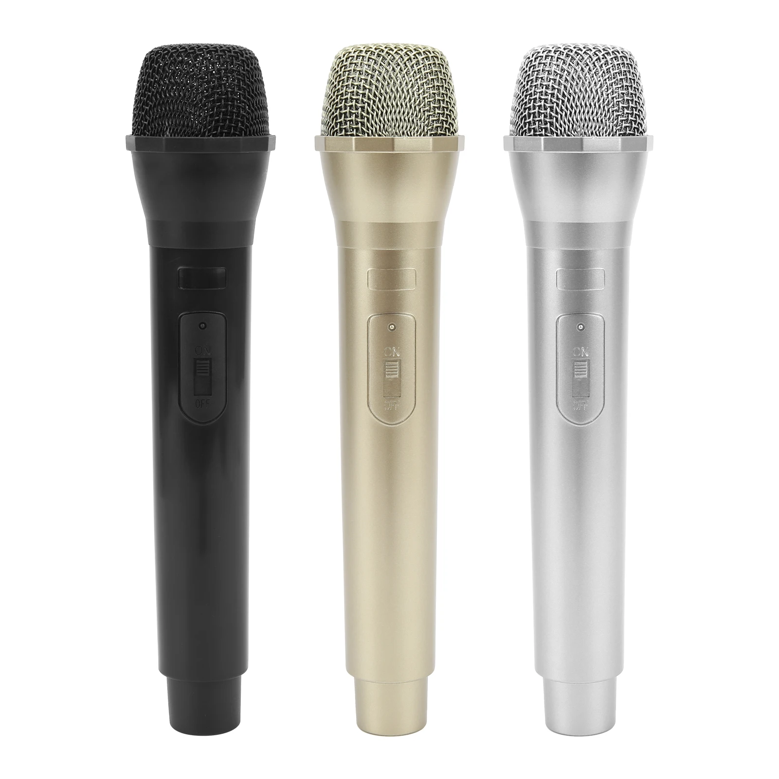 Prop Mic Prop Microphone Realistic Prop Microphone for Karaoke Dance Shows Practice Microphone Prop for Karaoke Plastic Prop Mic