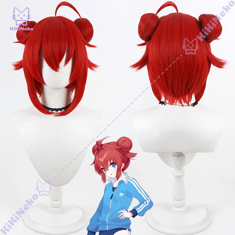 Game Blue Archive Konuri Maki Cosplay Wig For Hallowmas Comicon Party Adult Women Man